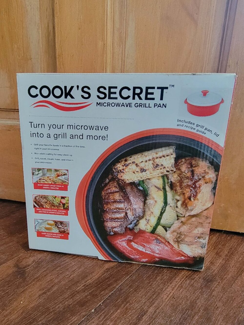 Cook's Secret Microwave Grill Set